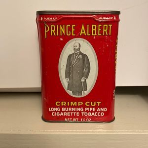 Prince Albert Pipe Tobacco Tin